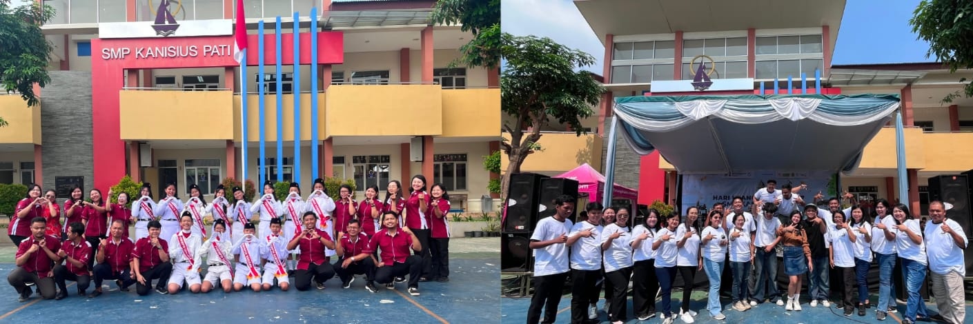 Upacara HUT RI dan HUT Sekolah